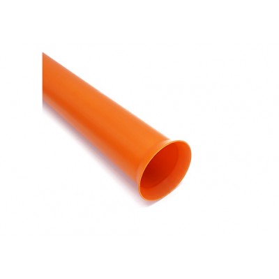 Drainage eindbuis met klik flens