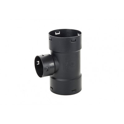 Verloop T-Stuk 90 graden 125 60