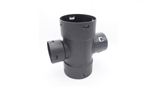 Verloop kruis T-stuk