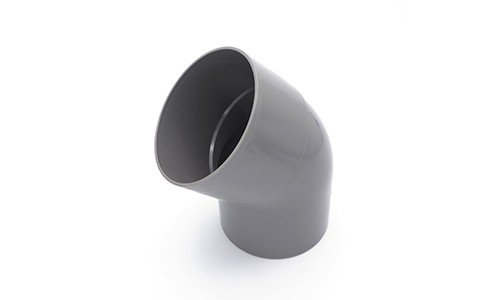 100 mm - Bocht 45 graden mof 1x...