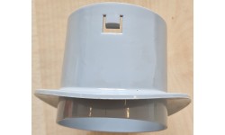 Zadelstuk 80mm drain op...