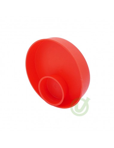 LDPE speciedeksel in de mof om de buis